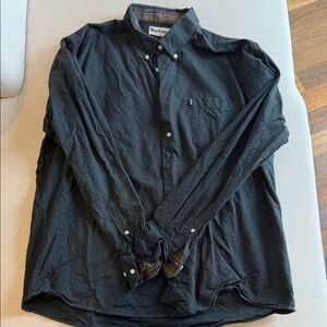 Barbour Black Casual Button Down Shirt